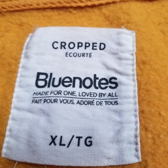 🛍️❤️Bluenotes 1/4 Zip Front Cropped Sweatshirt  Size XL🛍️❤️ - Picture 6 of 11